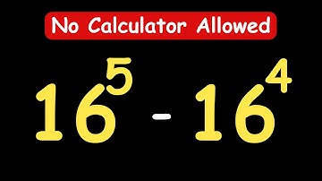 FRANCE OLYMPIADS || No Calculator Allowed