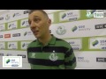 Trevor Croly post match interview Shamrock Rovers 2-0 UCD 7th April 2014