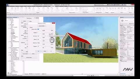 REVIT KIẾN TRÚC NÂNG CAO - 4.11 Adjust Exposure