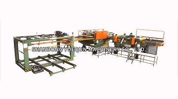 4feet veneer composer machine. Vertical splicing type.