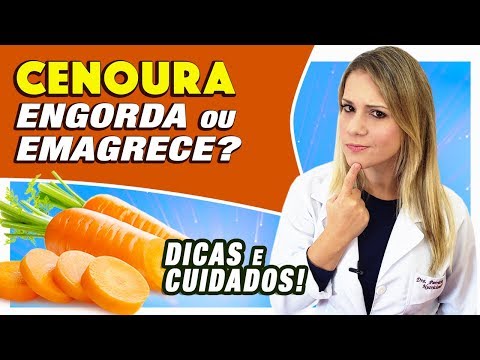 Vídeo: Quantas Calorias Há Nas Cenouras