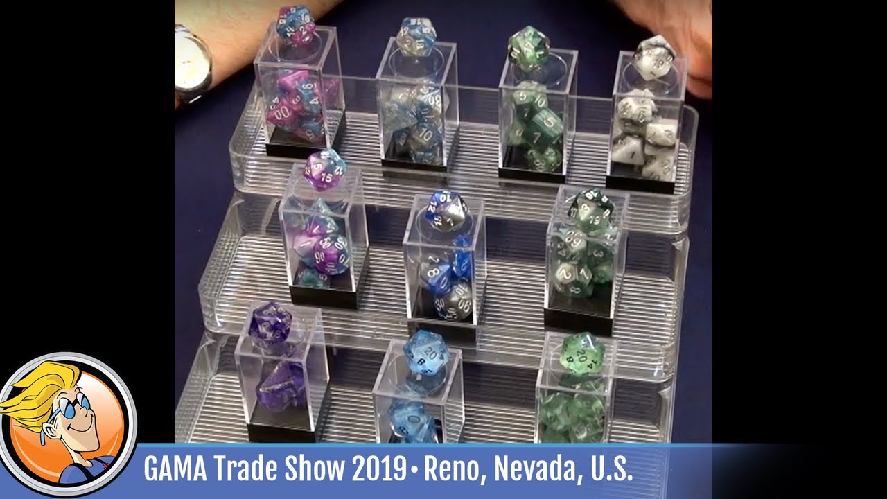 Overview of new entries in the Halfsies Dice line from Gate Keeper Games