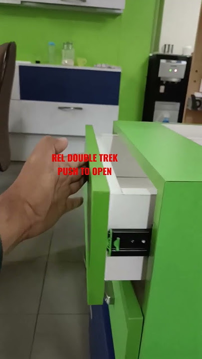 Rel double trek Push to open. (p2o) FGV.  #funituredesign #furniture #interiordesign #kitchensethpl