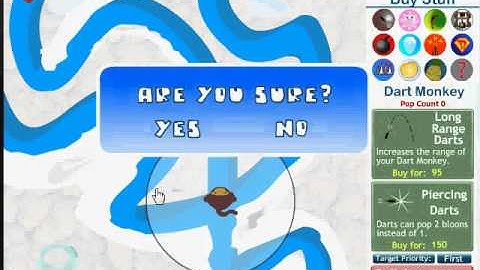 Bloons Tower Defense 3 Glitch - Every Map