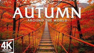 🍁 Autumn in 4K UHD | Stunning Fall Colors Around the World | Scenic Relaxation Film