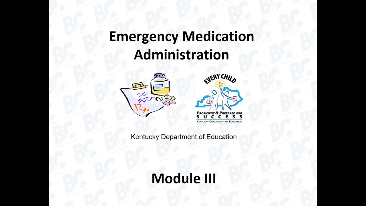 Module 3 Medicaiton Training - YouTube