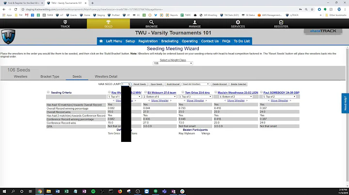 Building Brackets - Predefined Format