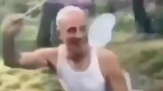 Grandpa Flying Tooth Fairy Meme