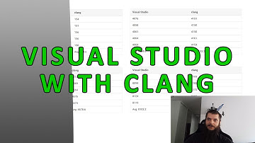 Visual Studio with Clang