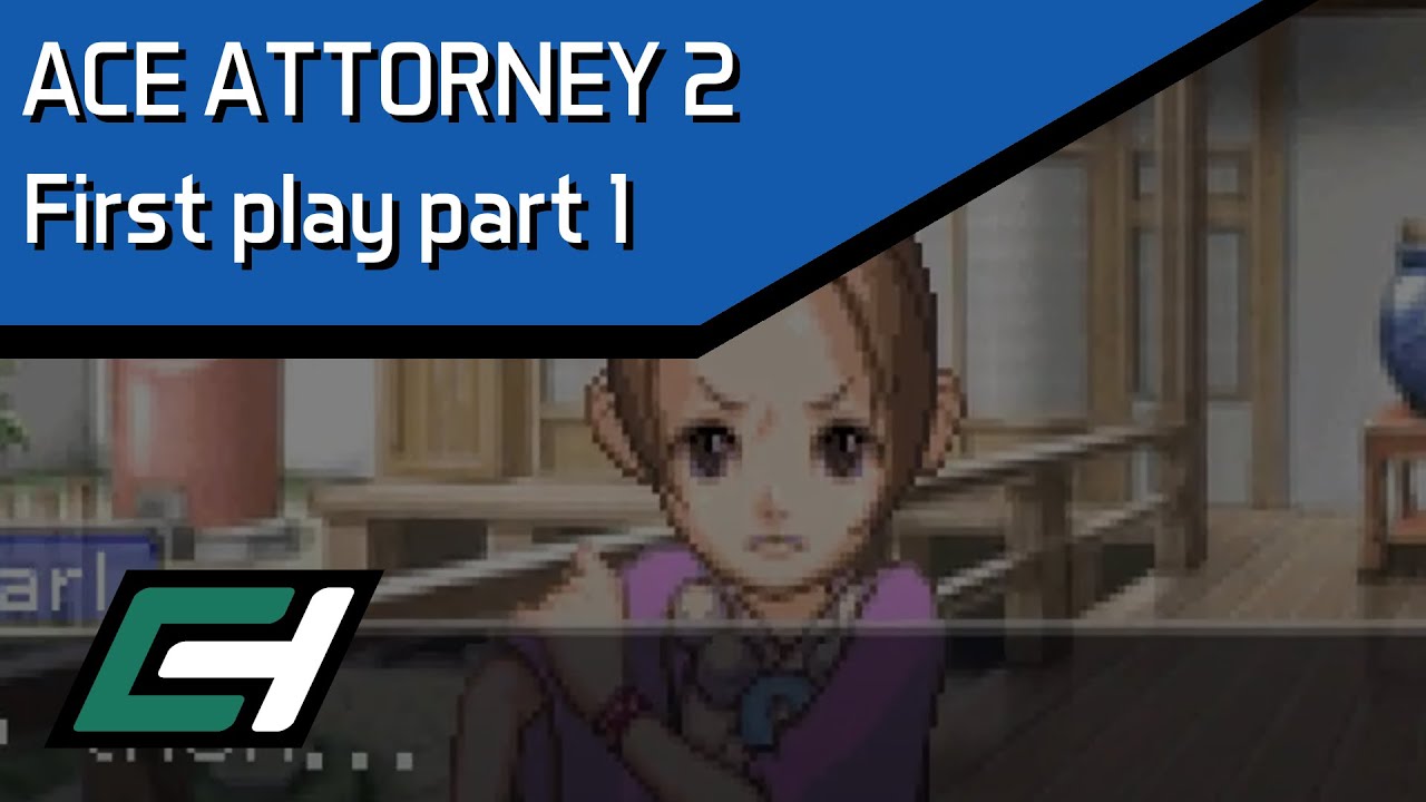 Ace Attorney 2 first play Part 1 YouTube