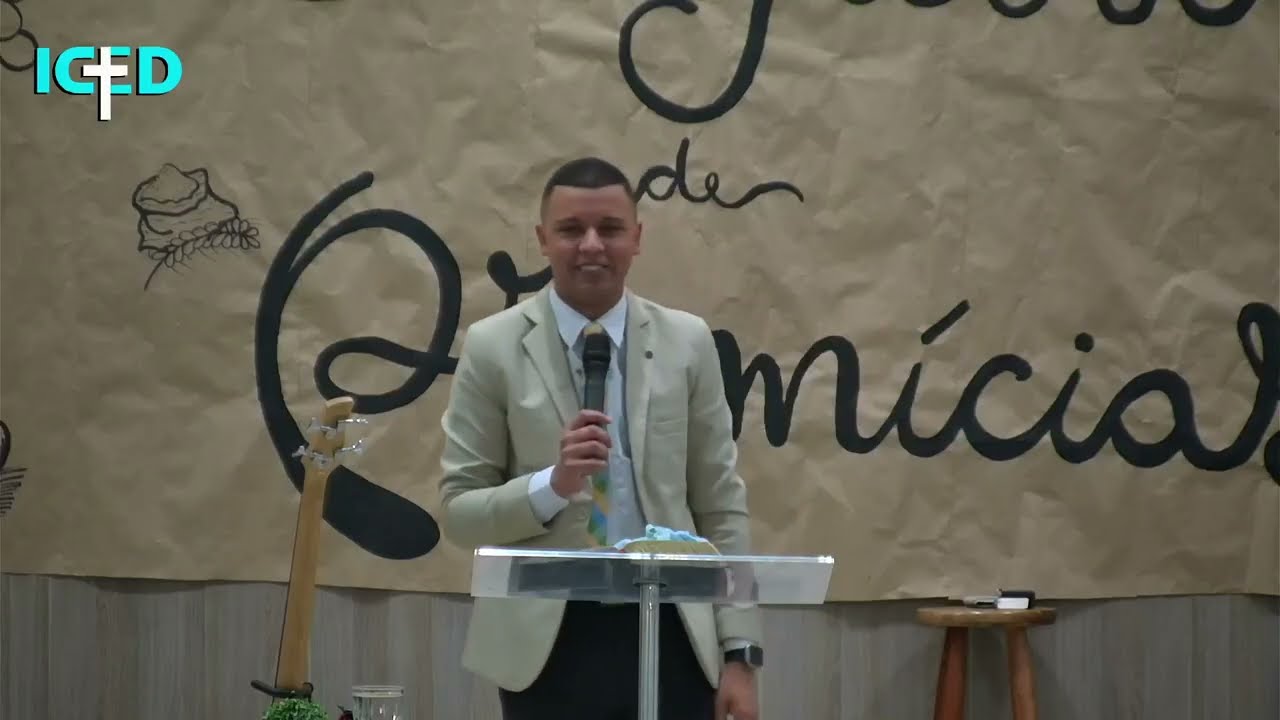Diác. Jonathan Silva Pregação (Deus Te Chamou Para Ser Discípulo).