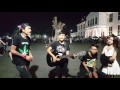 Pengamen Kota Tua main Cajon nya asik Separuh Nafas Dewa 19