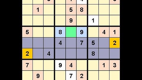 How to Solve New York Times Sudoku Hard August 22, 2021