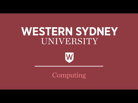 Computing at Western