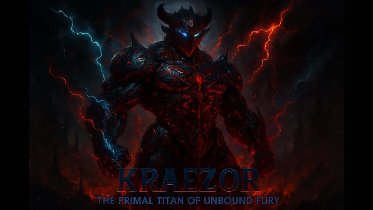 Kraezor: the Primal Titan of Unbound Fury The Apocalypse Unleashed