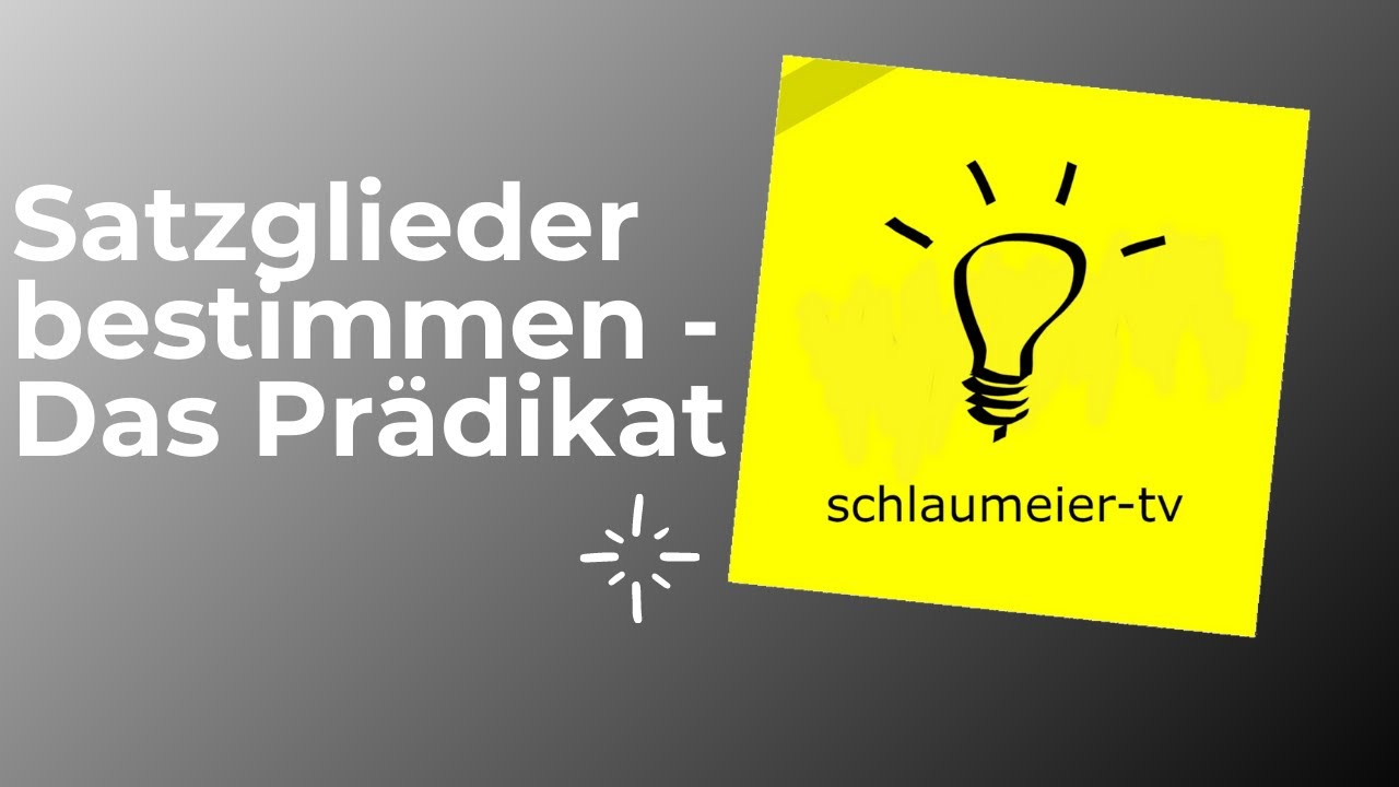 Deutsch - 3. Klasse - Grundschule - Satzglieder bestimmen - das ...