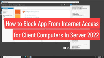 How To Block App From Internet Access for Client Computers Using GPO In Windows Server 2022