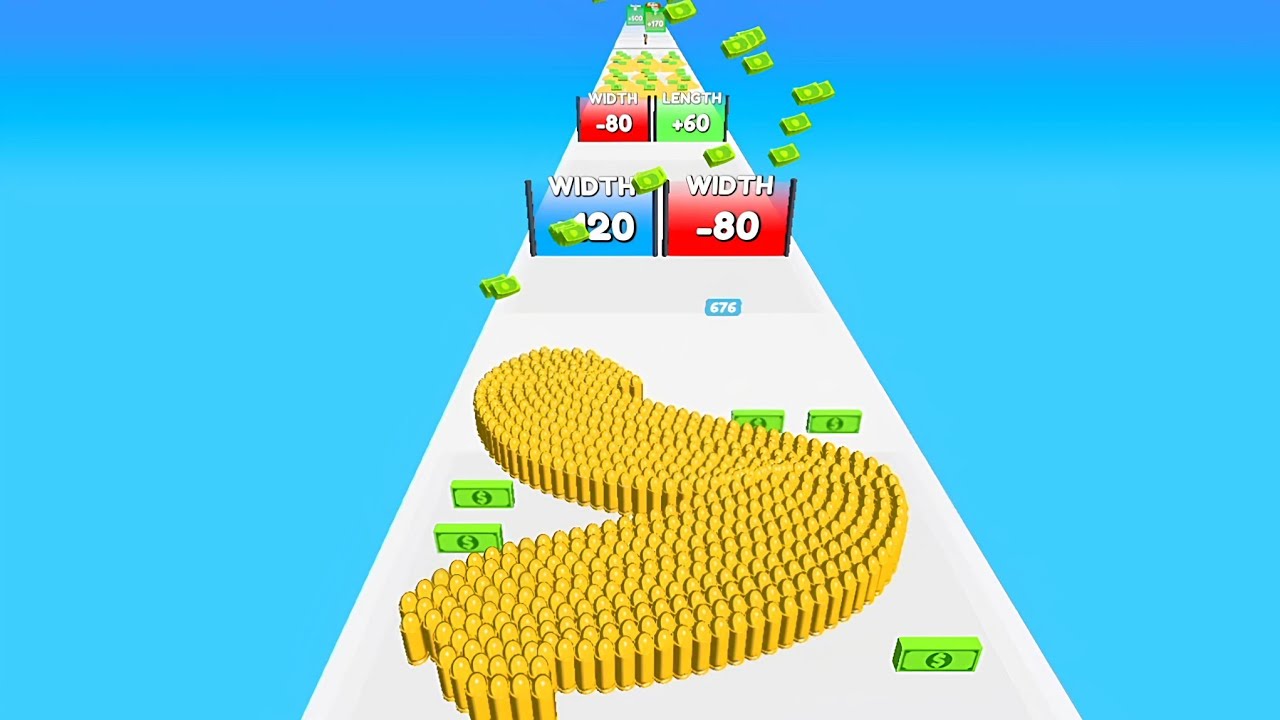 Bullet army run 3D ASMR run android games walkthrough run