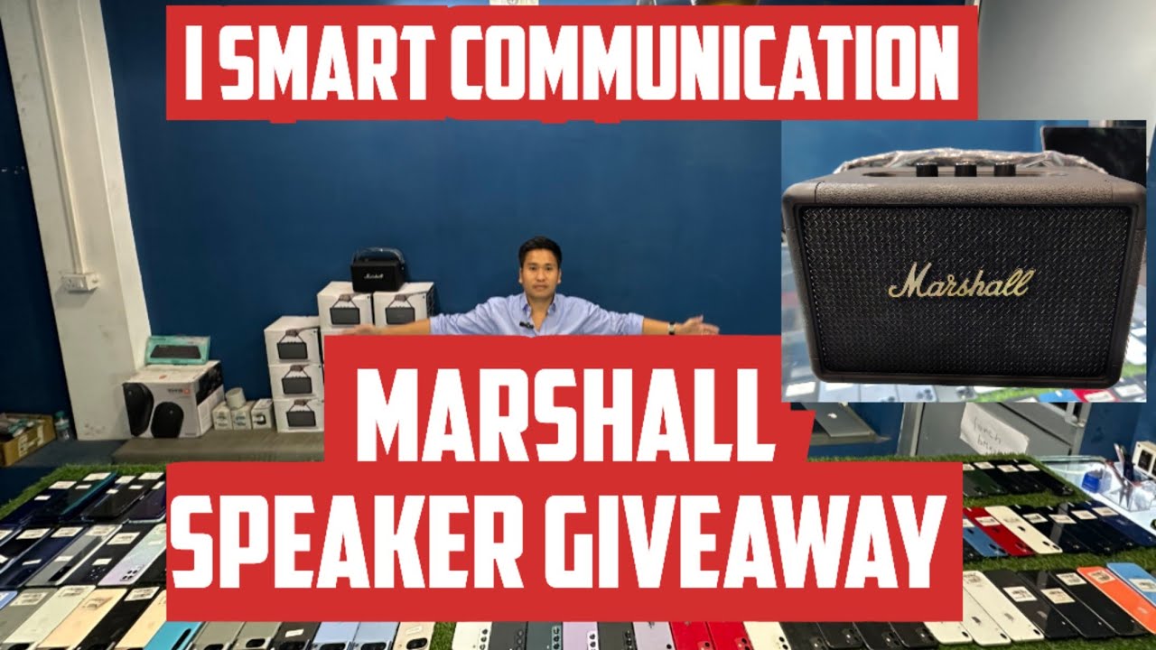 I smart communication Latest stock update|marshall speaker giveaway|