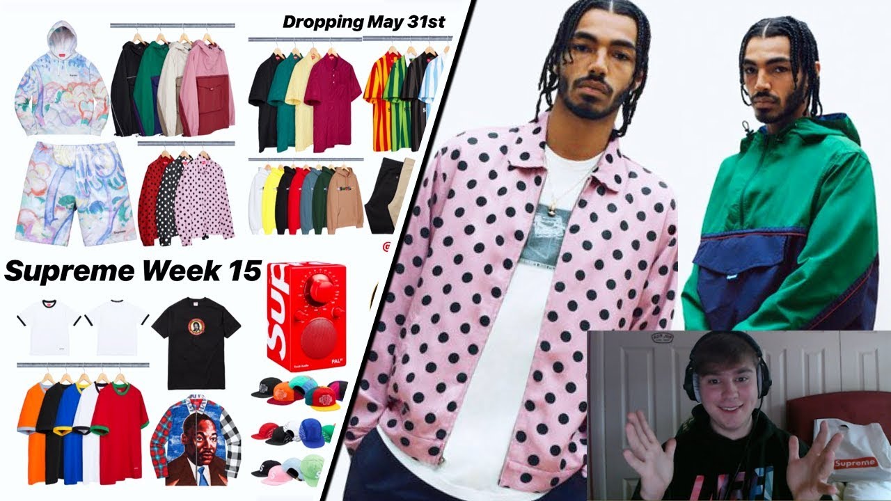 Supreme SS18 Week 15 - Full Droplist & Thoughts