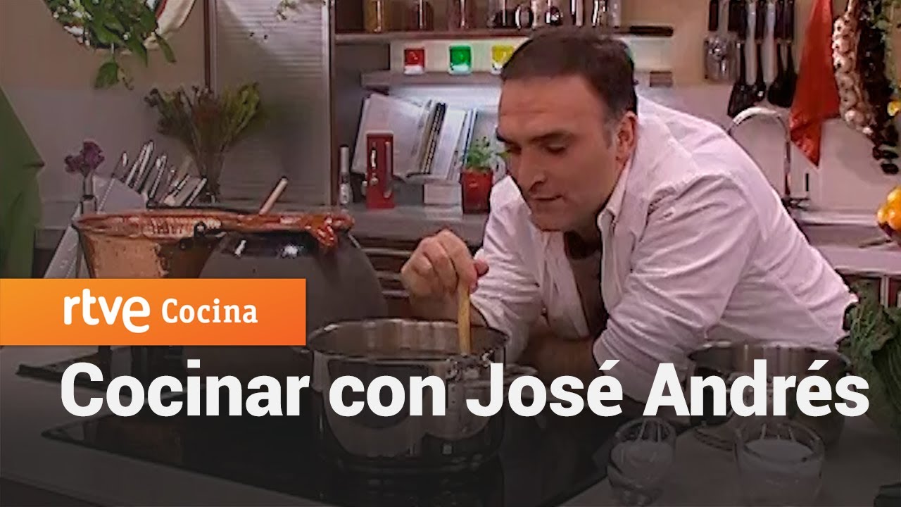 Platos de puchero: Garbanzos y callos - Vamos a cocinar con José Andrés | RTVE Cocina