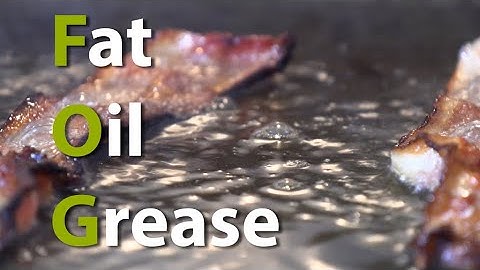 Properly dispose Fat, Oil and Grease (FOG) and protect your wastewater system