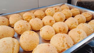 PÃO DE QUEIJO -  COM POLVILHO DOCE- NÃO MURCHA