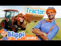 ¡Blippi maneja un tractor! | Blippi Español | Videos educativos para niños | Aprende y Juega