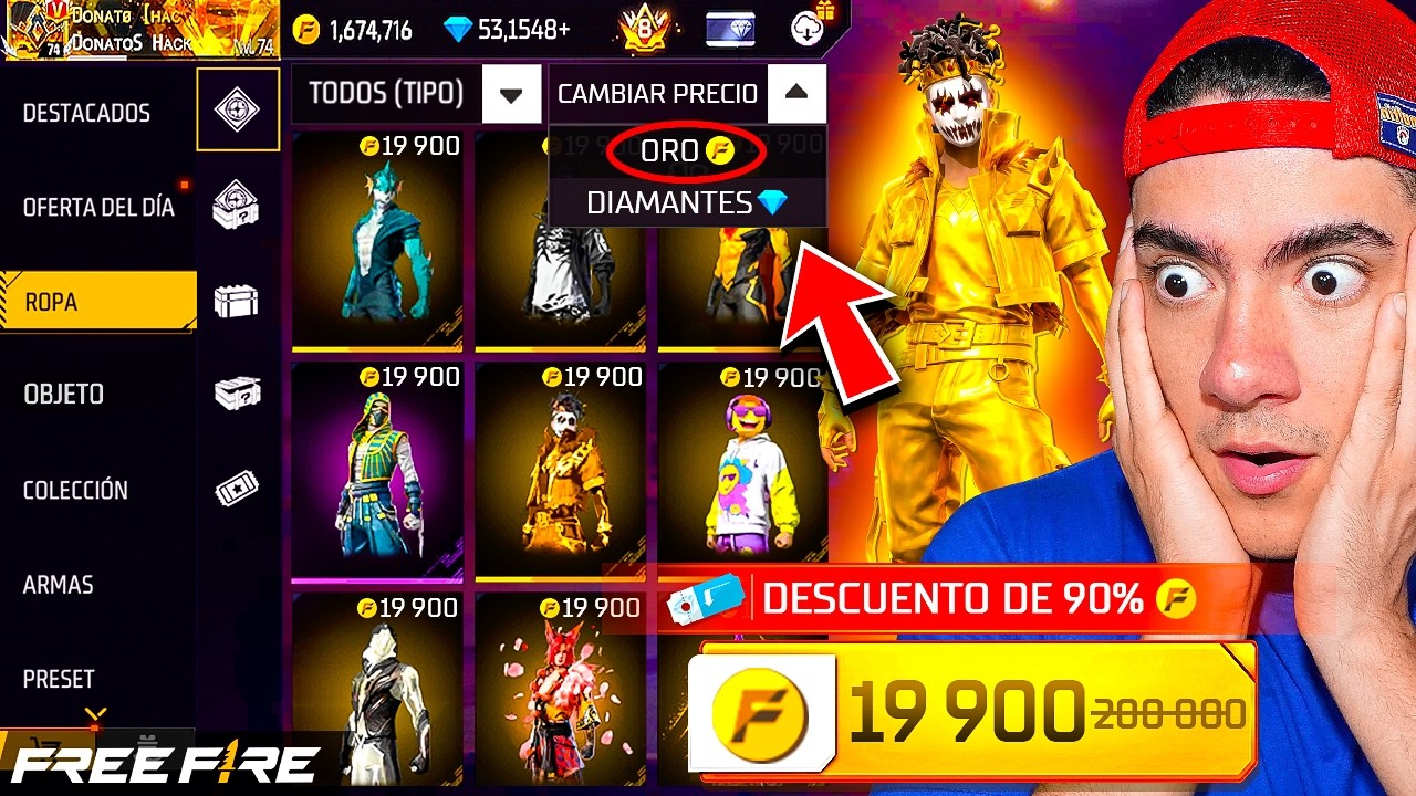 ME AHORRE 50.000 DIAMANTES EN FREE FIRE GRACIAS A ESTO !! - TheDonato