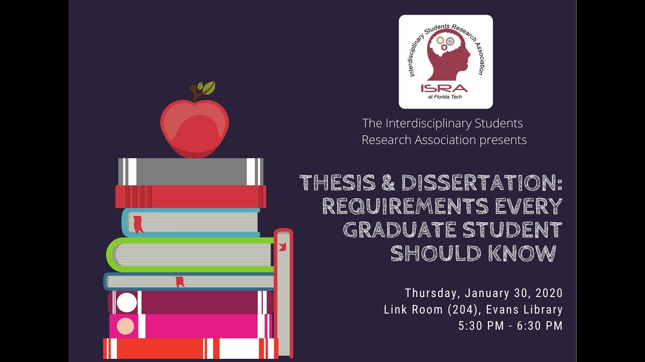 thesis and dissertation