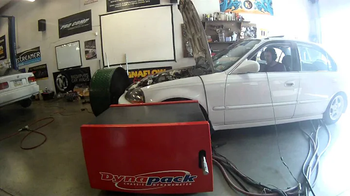 T3/T4 50 trim turbo D16 dyno. 310whp/240ftlbs @ 18psi