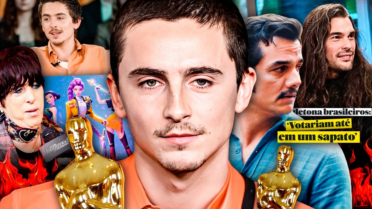 POLÊMICAS DO OSCAR 2026: cancelamento do TIMOTHÉE, críticas ao BRASIL e MUITO MAIS!