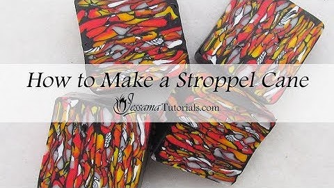 Polymer Clay Scrap Technique: Stroppel Cane