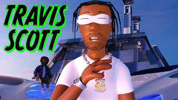 I Made Travis Scott + Murakami Chain in Blender!