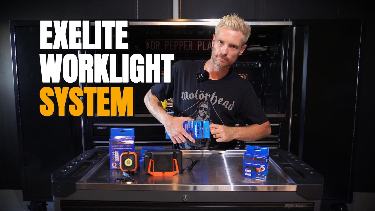 Exelite Worklight System – Unboxing & First Look - YouTube