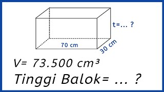 How to Calculate the Height of a Cuboid If You Know Its Volume, Length, and Width