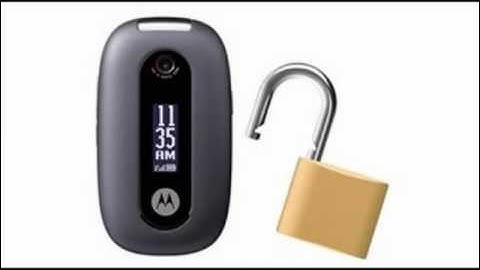 How to Unlock Any Motorola PEBL U3 Using an Unlock Code
