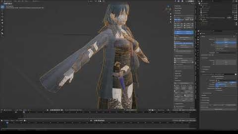 Remove MMD clothing on your model in blender