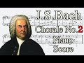 2. Ich dank dir, lieber Herre, BWV 347 - J.S. Bach - Chorale No. 2 - Piano