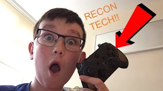 XBOX RECON TECH CONTROLLER UNBOXING AND REVIEW!! 😱🕹