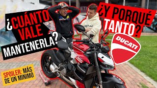 Esto Cuesta  MANTENER una Ducati  | Cam Daza