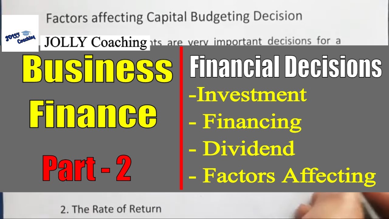 2-financial-management-class-12-financial-decisions-investment