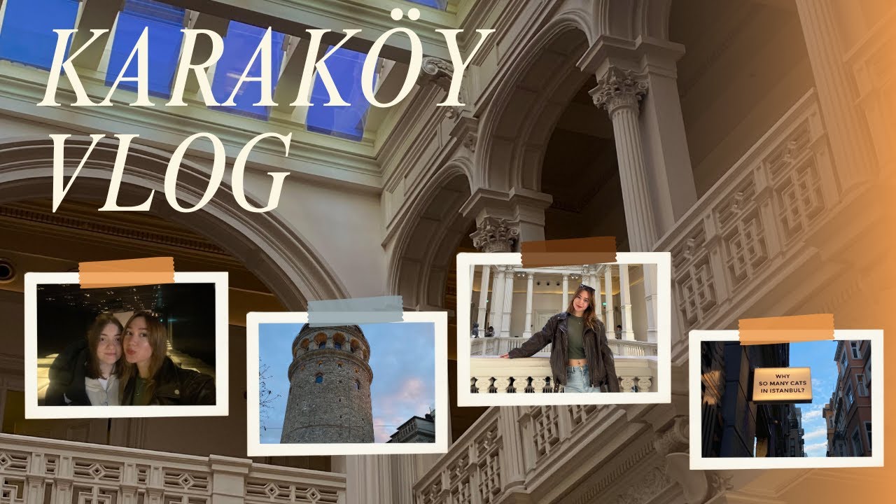 benimle karaköy turu | vlog 15
