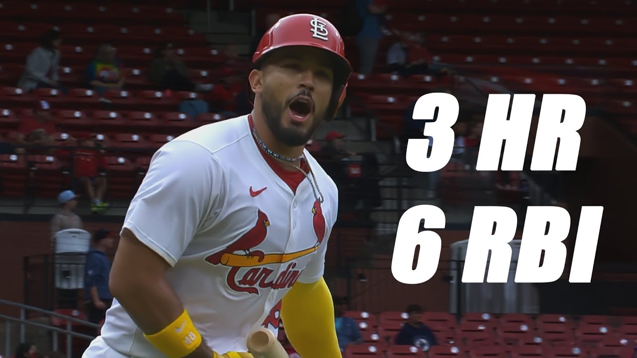 Ivan Herrera Records a 3 Homer Game with 6 RBI vs Angels!!