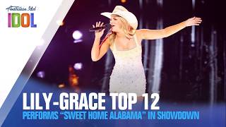 Lily-Graces Sweet Sweet Home Alabama Performance | Top 12 Live Shows | Australian Idol
