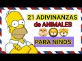 21 adivinanzas  de animales [con respuestas] para niños  🙆‍♂️