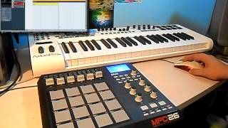 Awolnation - Sail - Reproduced with M-Audio Axiom PRO 49, Akai MPD26