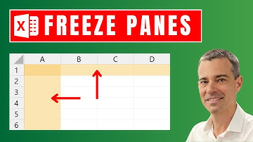 Freeze MULTIPLE Rows and Columns Like a PRO in Excel With Freeze Panes