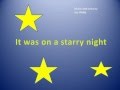 It was on a starry night
