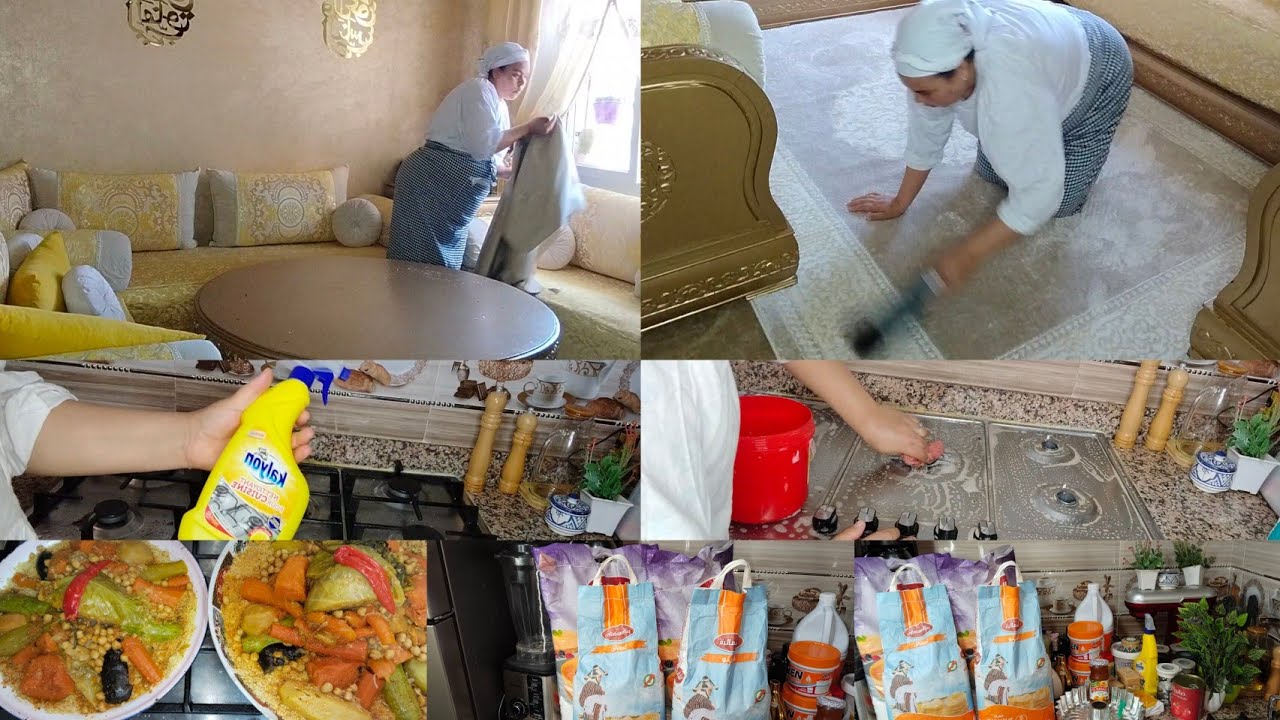 روتين صباحي يوم الجمعه مطرطق بالحداكه 💪 شاركت معكم مشترياتي🛍️ من بيم اوكازيون قصريه كسكسو غزاله